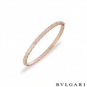 Bvlgari Rose Gold Diamond Serpenti Viper Bracelet 358469 Bvlgari Rose Gold Diamond Serpenti Viper Bracelet 358469